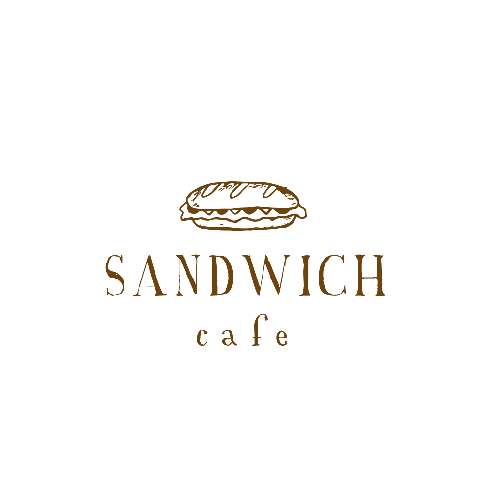 Desenho Do Logotipo Do Sanduíche