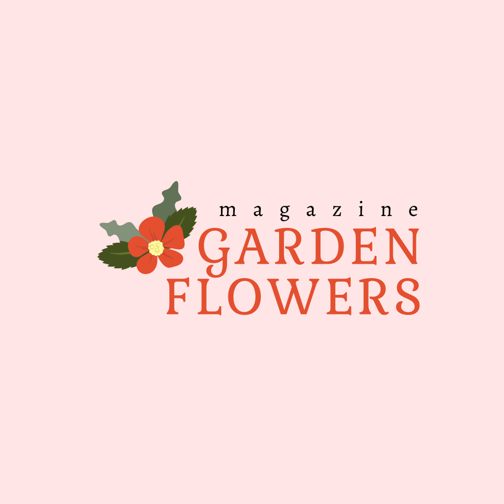 Bahçe Çiçek Pembe Logo