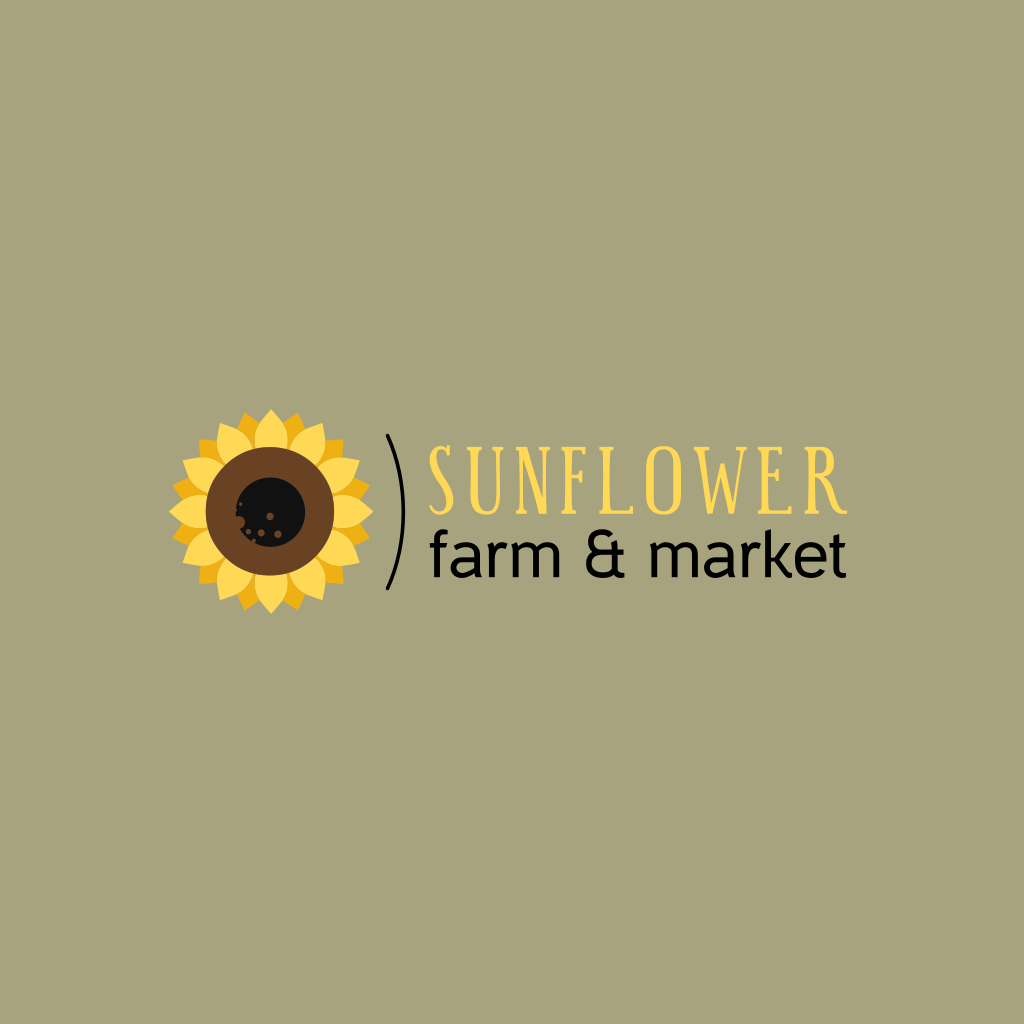 Sunflower Flower logo Sunflower Flower logo