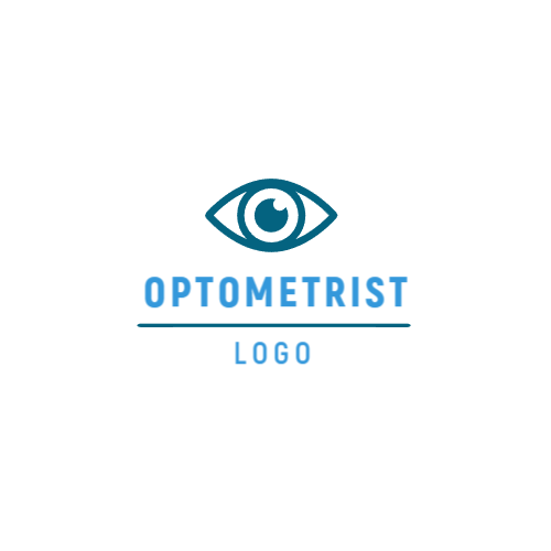Глаз Оптометрист Логотип Глаз Оптометрист Логотип