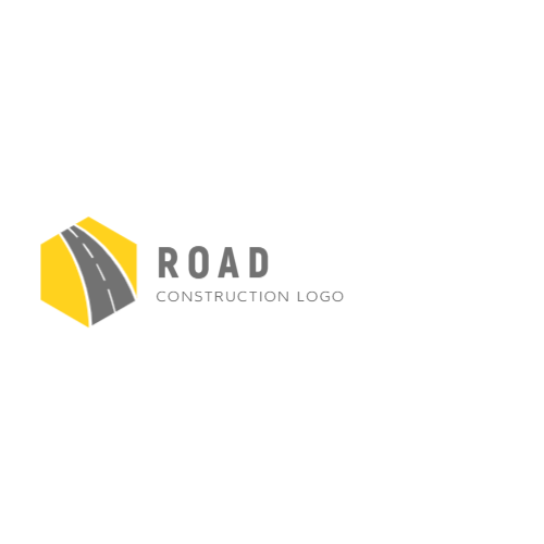 Road construction company logo design vector - Stock Illustration  [66507709] - PIXTA