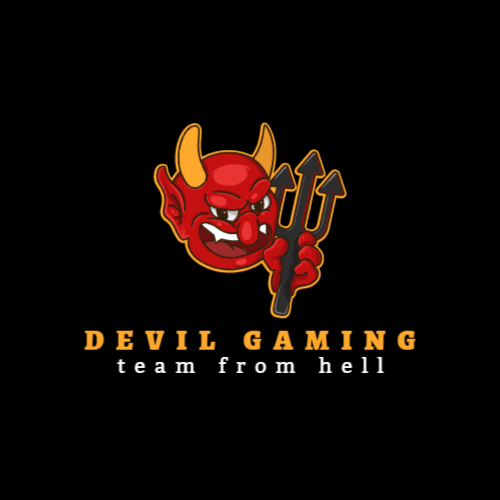 Skull Devil Mascot Esport Logo Design Stock Illustration - Download Image  Now - Devil, Logo, Sport - iStock