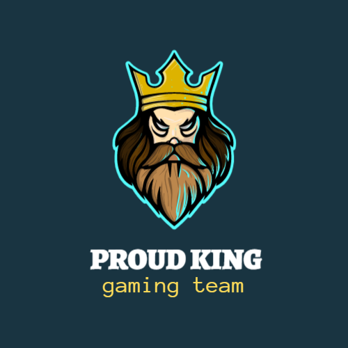 King Mascot Esport Logo Design Stock Vector by ©frescostudio 348444108
