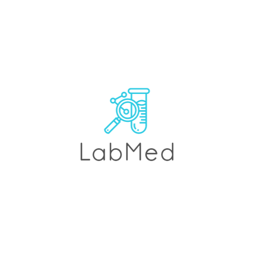 medical laboratory logo design