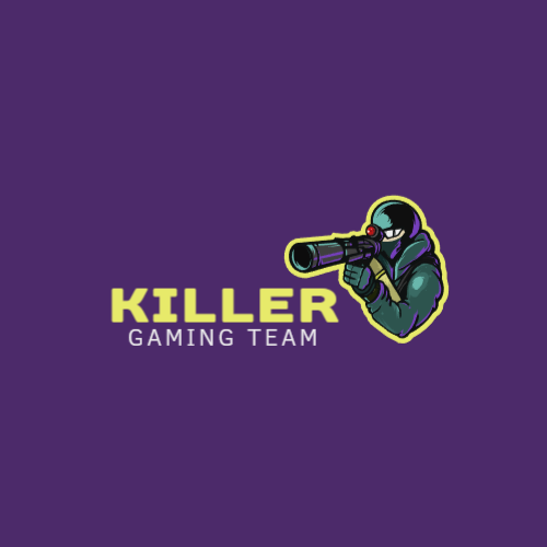 Killer Con Logo Fucile Killer Con Logo Fucile