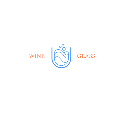 Verre Avec Logo Abstrait De L'eau Verre Avec Logo Abstrait De L'eau