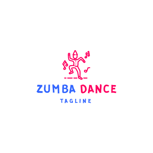 Dancing Man Zumba logo Dancing Man Zumba logo