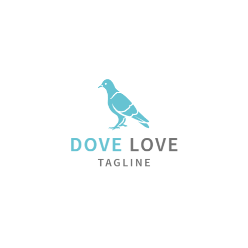 Logotipo Da Pomba Azul Logotipo Da Pomba Azul
