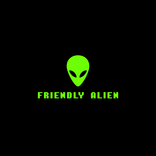 Green Alien logo Green Alien logo