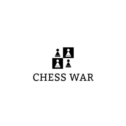 Design de logotipo, campeão do grande mestre de xadrez com