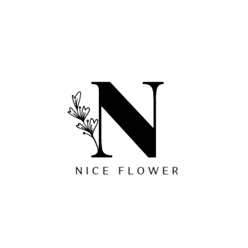 Letter N Flower logo Letter N Flower logo