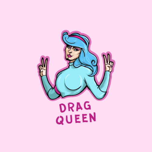 Logotipo Do Jogo Drag Queen Logotipo Do Jogo Drag Queen