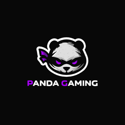 Примеры игровых логотипов панды.