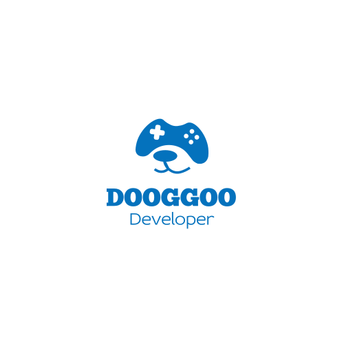 Logotipo Do Cão Do Gamepad Logotipo Do Cão Do Gamepad