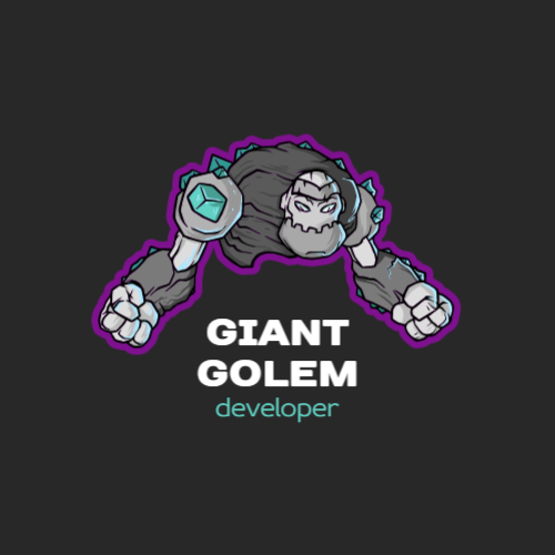Logotipo De Golem Gigante Logotipo De Golem Gigante