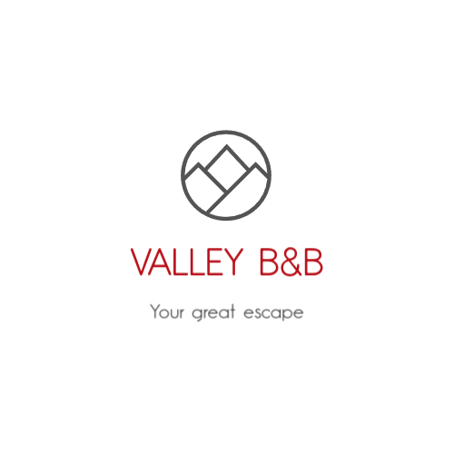 Geometric Mountains Travel logo Geometric Mountains Travel logo