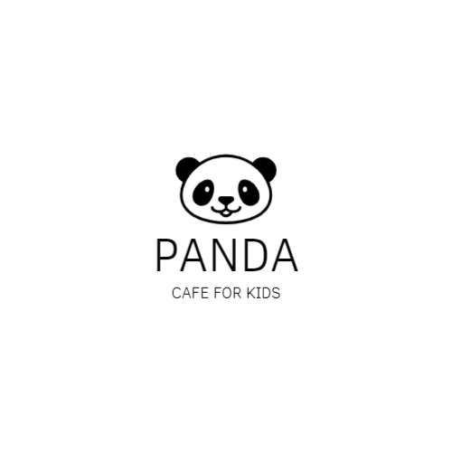 Sevimli Panda Cafe Logosu Sevimli Panda Cafe Logosu