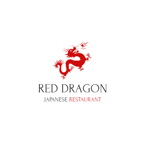 Logo De Dragon Rouge Japonais Logo De Dragon Rouge Japonais