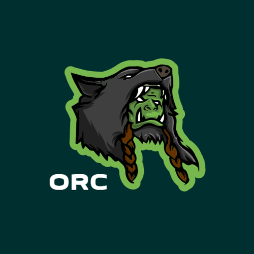 Orc Warcraft Gaming-logo Orc Warcraft Gaming-logo