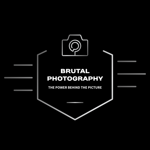 Schwarzes Kamera Brutales Logo Schwarzes Kamera Brutales Logo