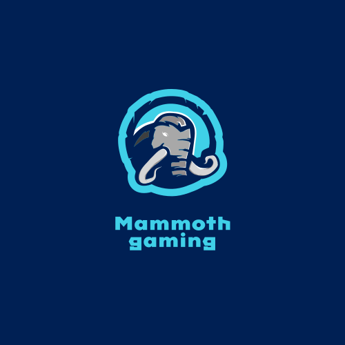 Logo De Mamut Azul Logo De Mamut Azul
