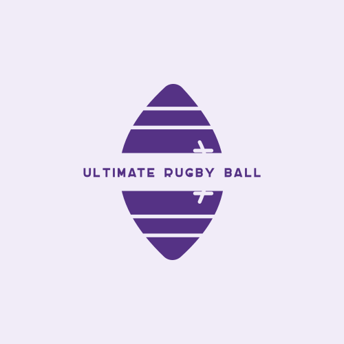 Logotipo Del Balón De Rugby