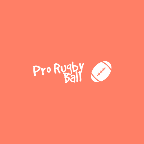 Logotipo Del Balón De Rugby