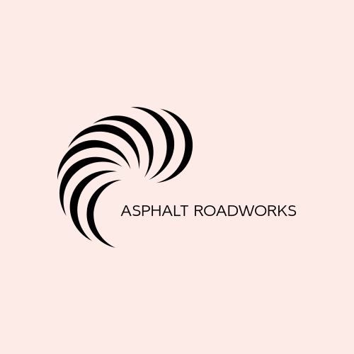 Road construction logo