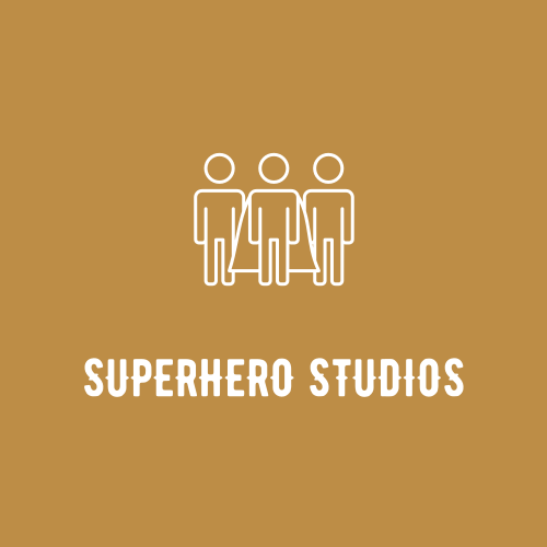 Superhero logo