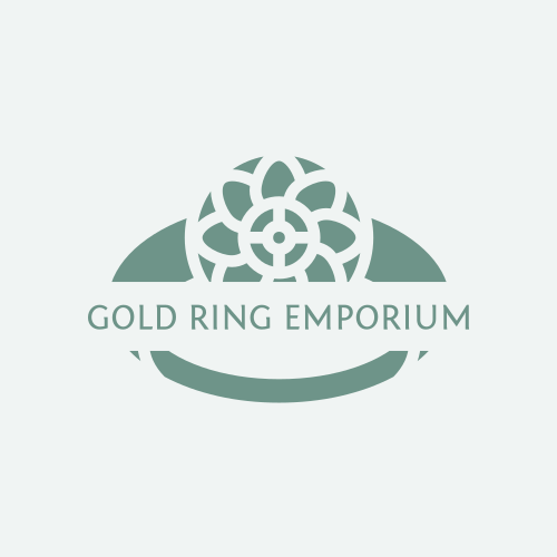 Gold ring logo