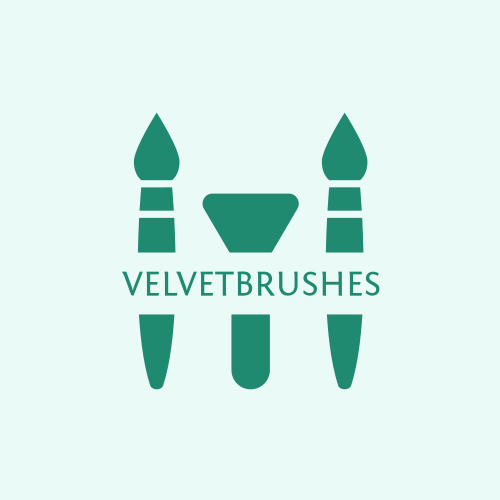 Makeup brushes logo