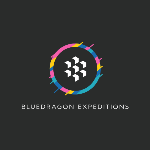 Logotipo Del Dragón Azul