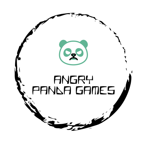 Angry panda logo