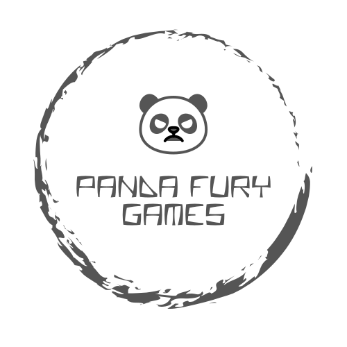 Wütendes Panda-logo