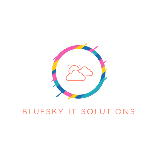 Blue cloud logo