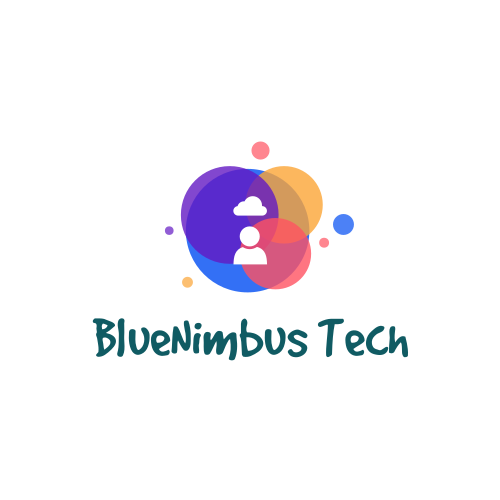 Logotipo De Nube Azul