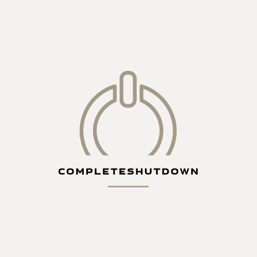 Shutdown logo