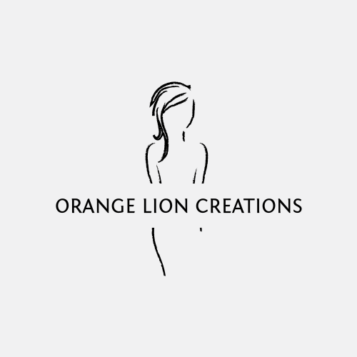 Orange lion logo