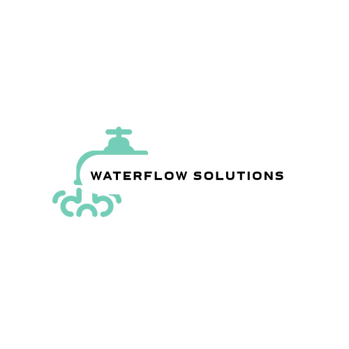 Water faucet logo