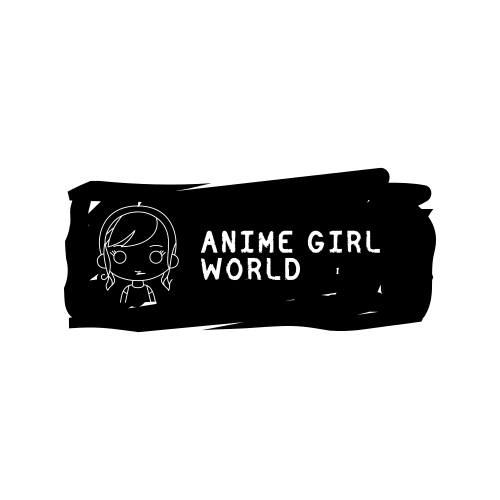 Anime girl logo