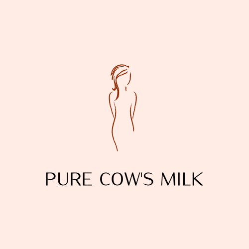 Cow's milk logo