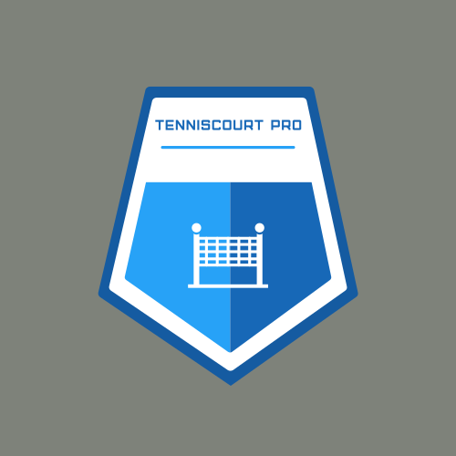 Tennis court logo