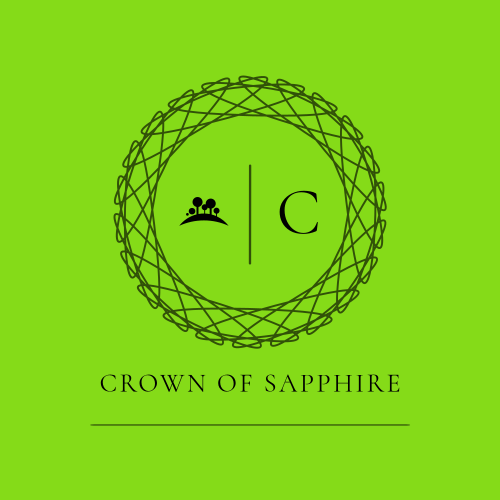 Blue crown logo