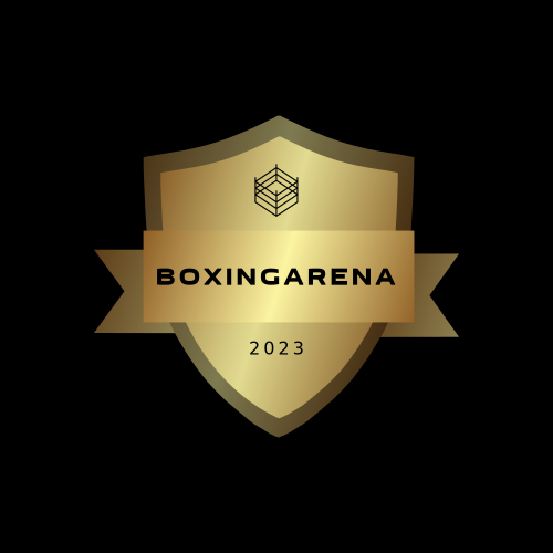 Boxing ring logo