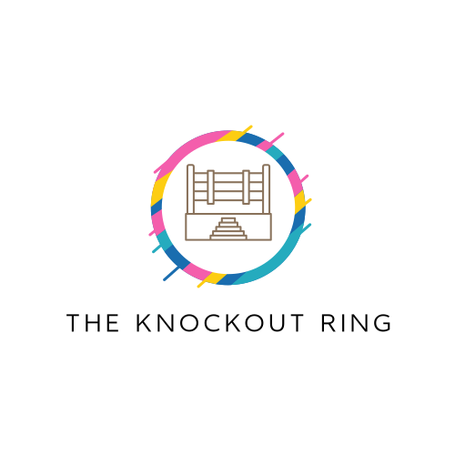 Boxing ring logo