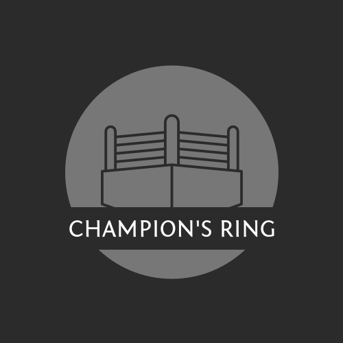 Boxing ring logo