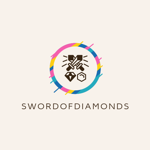 Logotipo De Espada De Diamante