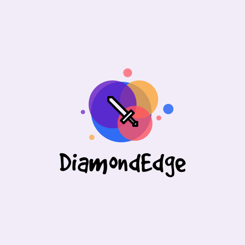 Logotipo Da Espada De Diamante