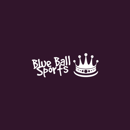 Blaues Balllogo