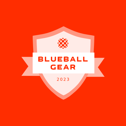 Blaues Balllogo